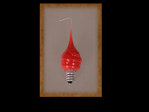 Red 3 Watt Silicone Bulb