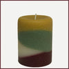 Armadilla Wax Works Wine Country 3 x 4 Inch Fragrance Layer Pillar Candle