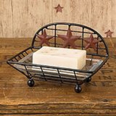 Red Star Soap Dish