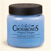 Crossroads Original Designs 16 Ounce Cotton Candy Scented Jar Candle