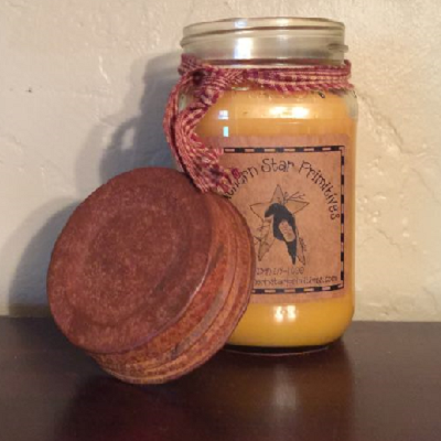 Pint Size Scented Canning Jar Candle