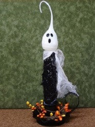 Ghost Candlestick by Vickie Jean
