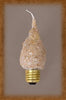 7.5 Watt Standard Base Flicker Bulb by Vickie Jeans Creations ~ Cappucino