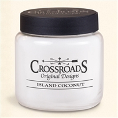 Crossroads Island Coconut 16oz Scented Jar Candles
