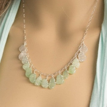 The Jessica ~ Genuine Sea Glass Necklace