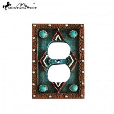Montana West Leather-Like Turquoise Color Outlet Cover