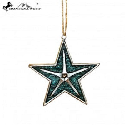 Montana West Star Shape Resin Ornament