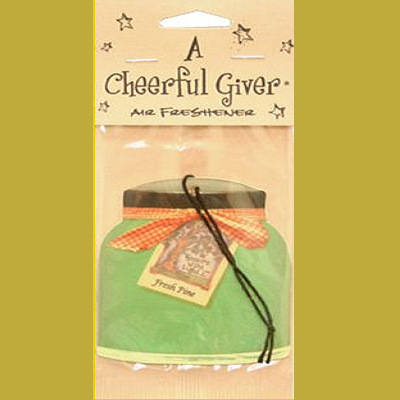A Cheerful Giver Fresh Pine Scented Air Freshener