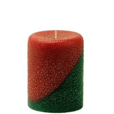  Armadilla Wax Works Christmas Morning 3 x 4 Inch Pillar Candle