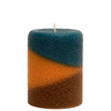 Armadilla Wax Works Copper Canyon 3 x 4 Inch Fragrance Layer Pillar Candle