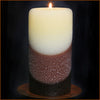 Armadilla Wax Works Cafe Latte Scented 3 x 6 Inch Pillar Candle