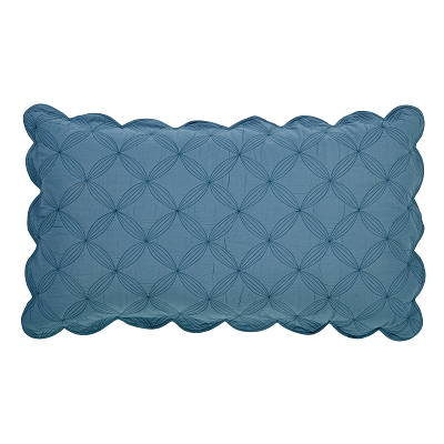Azure Solid Luxury Pillow Sham