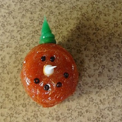 Battery Operated Pumpkin Tealight by Vickie Jeans Creations
