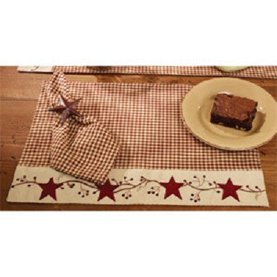 Star & Berry Vine Placemat