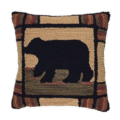 Black Bear Pillow Cover