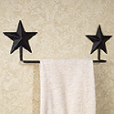 Black Star Towel Bar