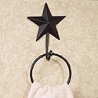 Black Star Towel Holder