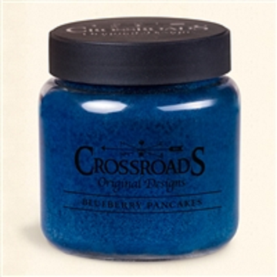 Crossroads 16 Ounce Blueberry Pancakes Scented Jar Candle