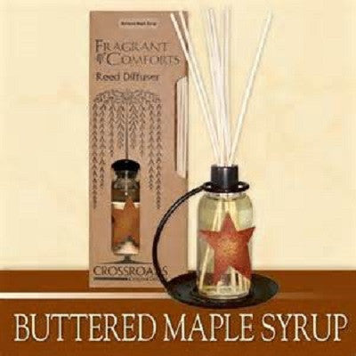 Crossroads Buttered Maple Syrup Reed Diffuser