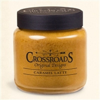 Crossroads Original Designs Caramel Latte Scented Jar Candles