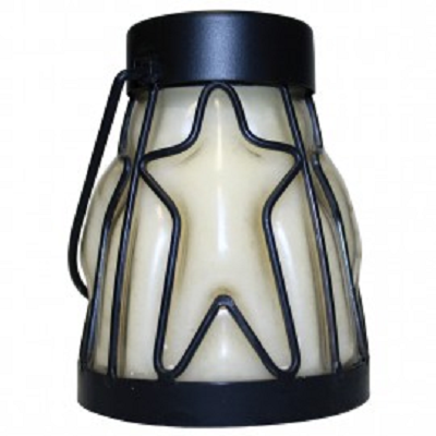 A Cheerful Giver Creamy Vanilla Hanging Star Lantern Candle