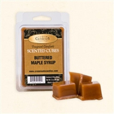Crossroads Buttered Maple Syrup Scented Cubes Wax Melts