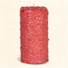 Crossroads Original Designs Hollyberry Scented Six Inch Grubby Pillar Candle