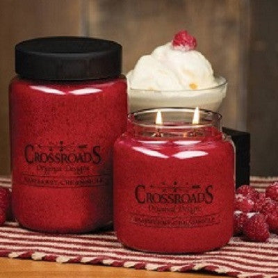 Crossroads Original Designs Raspberry Creamsicle Scented Jar Candles