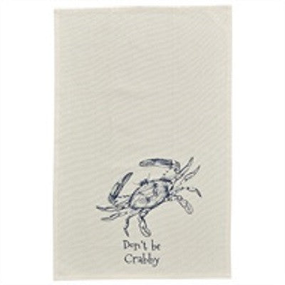 Don't Be Crabby Dishtowel