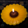 5 Inch Floating Sunflower Candle
