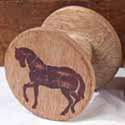 Horse Wooden Spool
