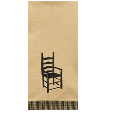 Ladder Back Chair Dish Towel