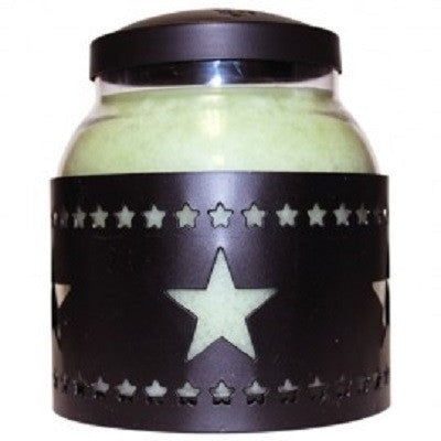 Star Cut Out Candle Sleeve