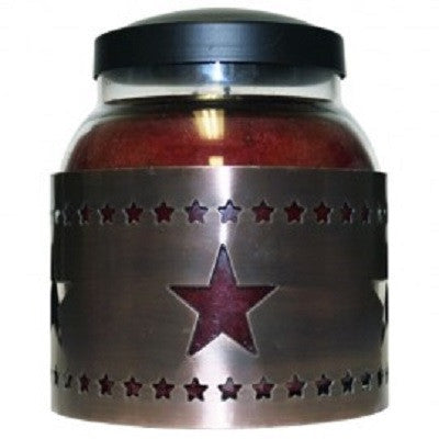 Star Cut Out Candle Sleeve