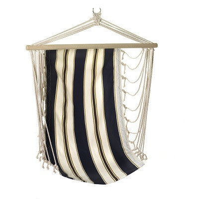 Navy Striped Hanging Chair
