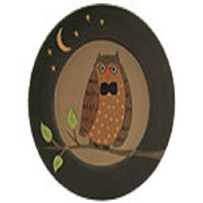 Owl & Moon Plate