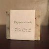 Peppermint Scented Bar Soap