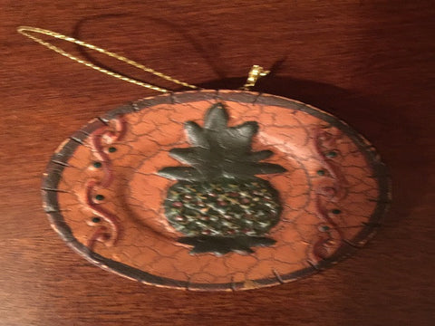 Pineapple Plate Ornament