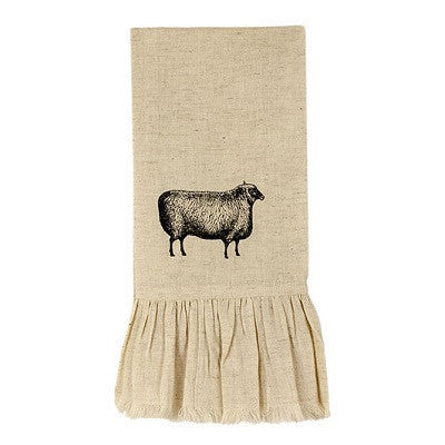 Primitive Sheep Flax Towel