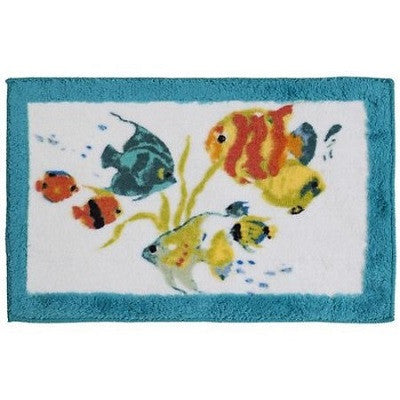 Creative Bath Rainbow Fish Bath Mat