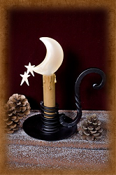 Moonshadow Candlestick Lamp