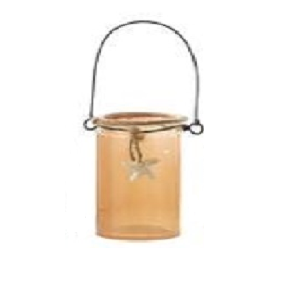 Kurt S. Adler Small Glass Mason Jar With Starfish Ornament