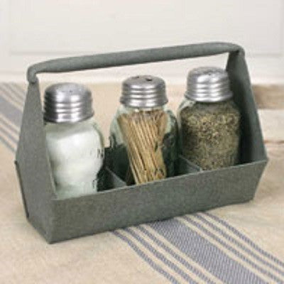 Toolbox Salt, Pepper, and Toothpick Caddy