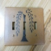 Primitive Triple Willow Switch Plate Cover