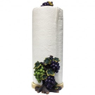 Grape Themed Paper Towel Holder